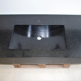 Nero Assoluto granite sink